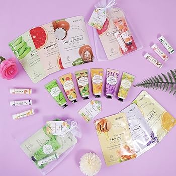 Amazon.com : KONEUK 60 Pack Bulk Lip Balm, Facial Mask and Hand